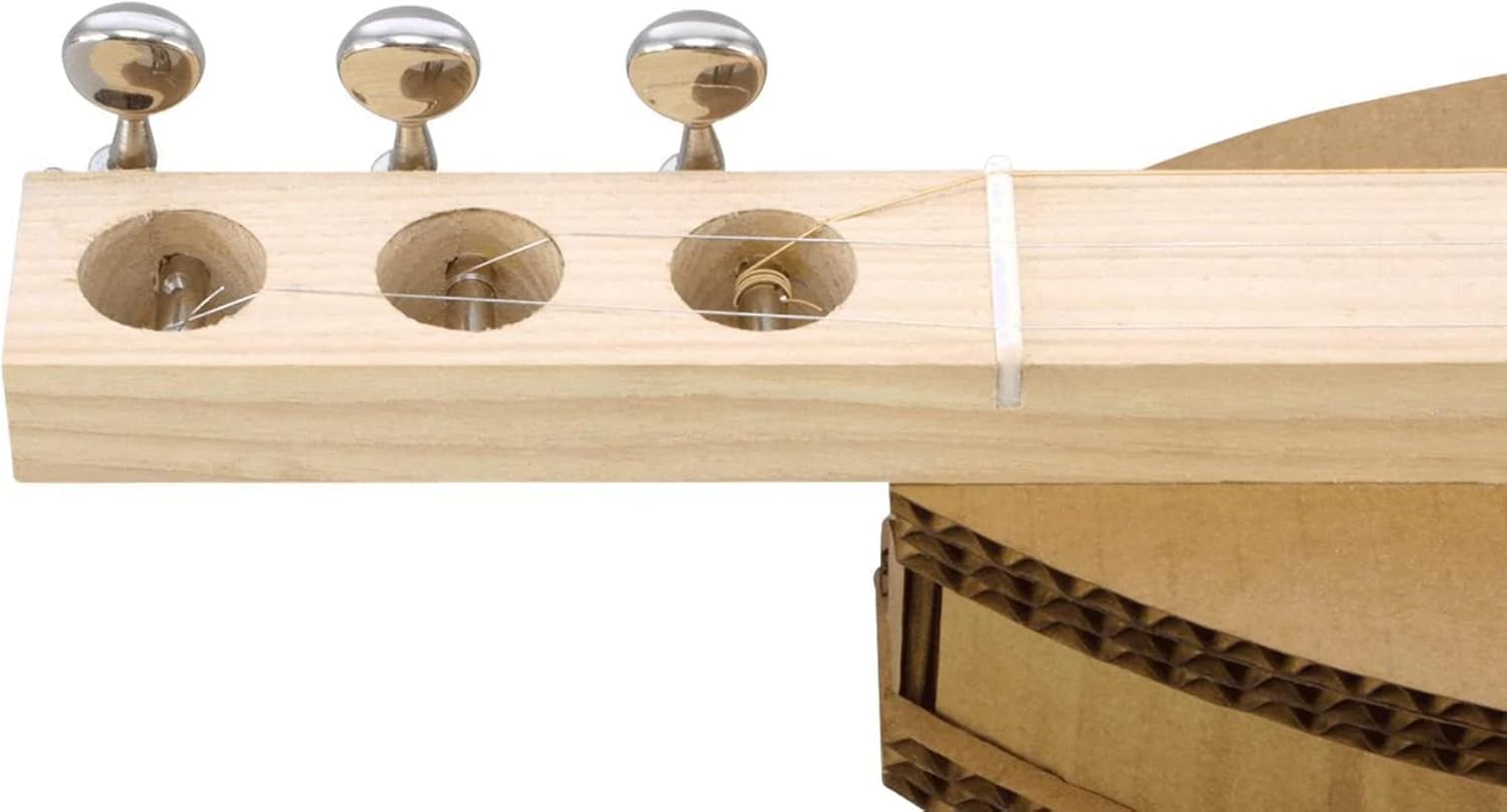 Folkcraft® Cardboard Dulcimer, Pack of Five Kits