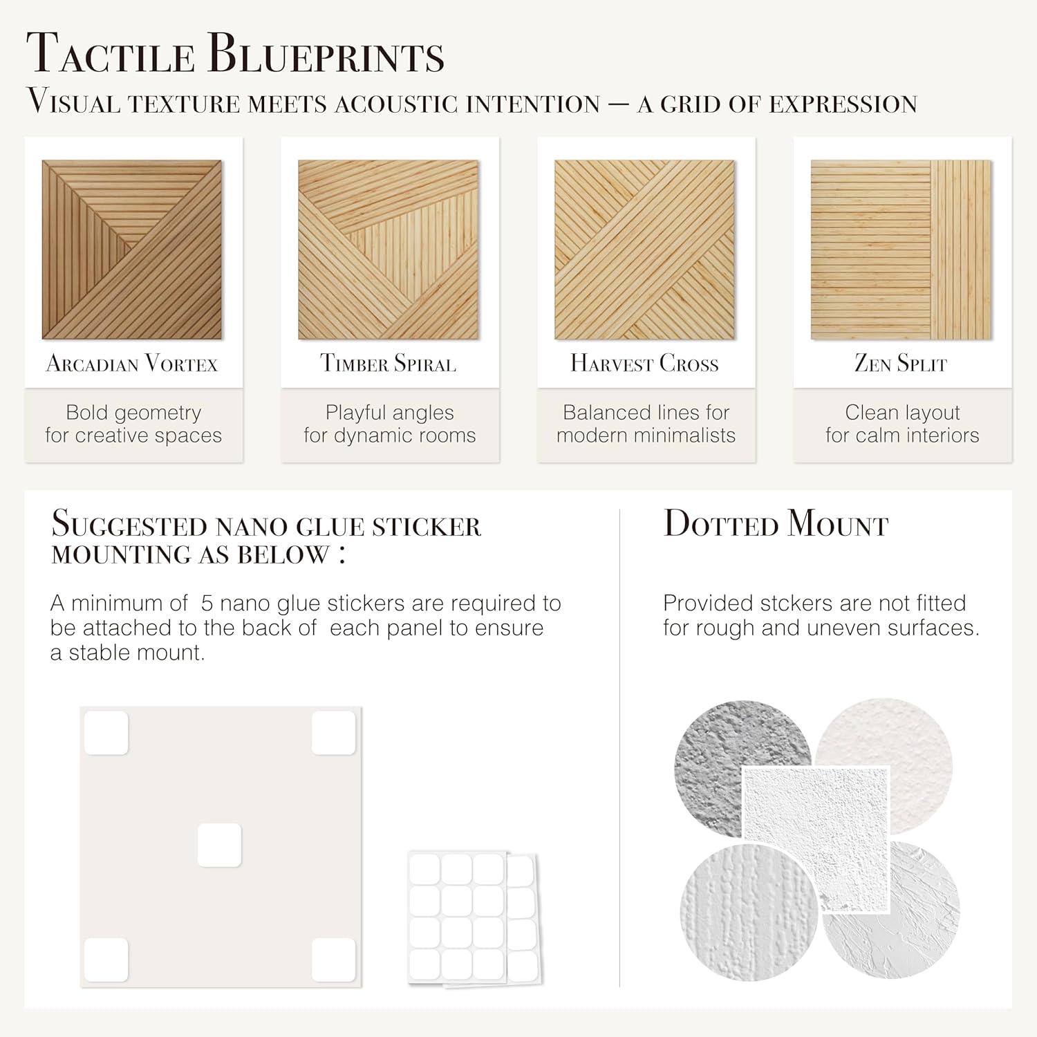 Acoustical Wall Panels, 6-Piece 23.62 X 23.62 Inches Art Acoustic Panels, Decorative Acoustic Panels, Acoustic Wall Panels, Sound Absorbing Wall Art, Arcadian Vortex