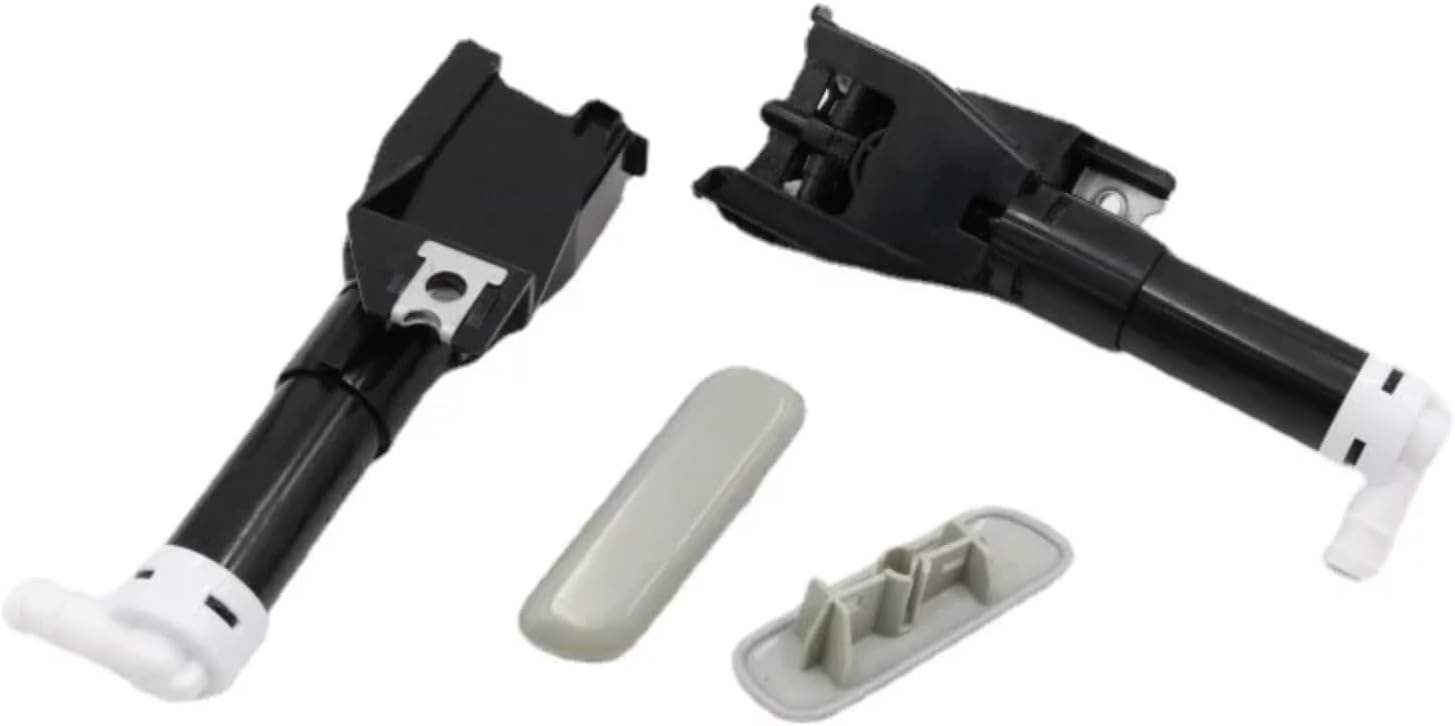 Headlamp Water Jet Compatible with Mitsubishi for Pajero for Shogun V93 V95 V96 V97 2006-2024 Headlight Washer Sprayer Nozzle with Cover Cap 8264A027 8264A028 8264A025 8264A026