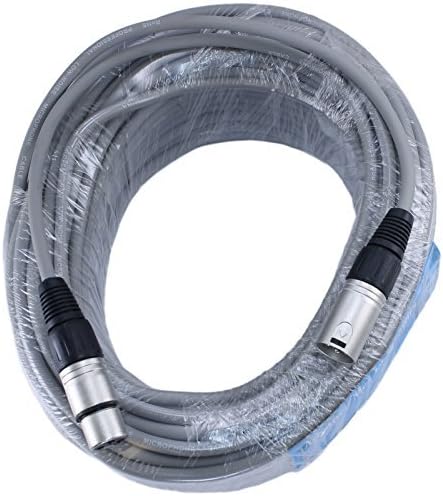 8 Color Pack: Pro Audio XLR Cables 100ft Long