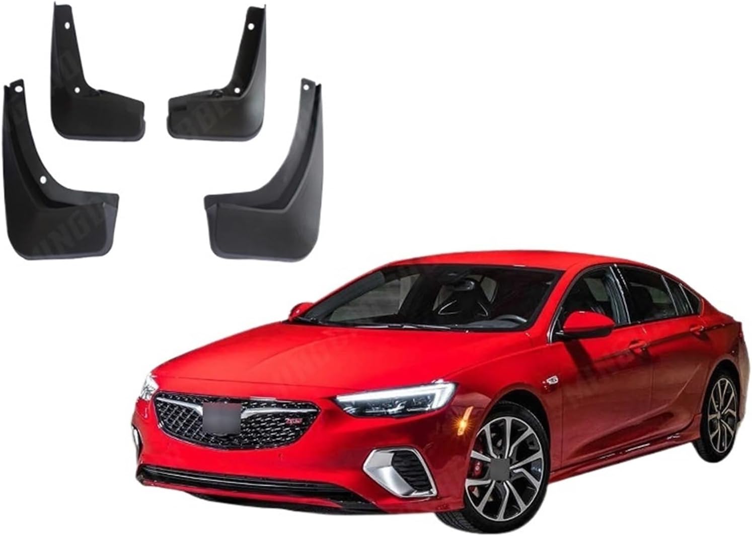 Car Mud Flaps Sedan Mudguard Fender Mudflaps Splash Guards Mud Flap Compatible with Buick Regal 2017 2018 Car Styling