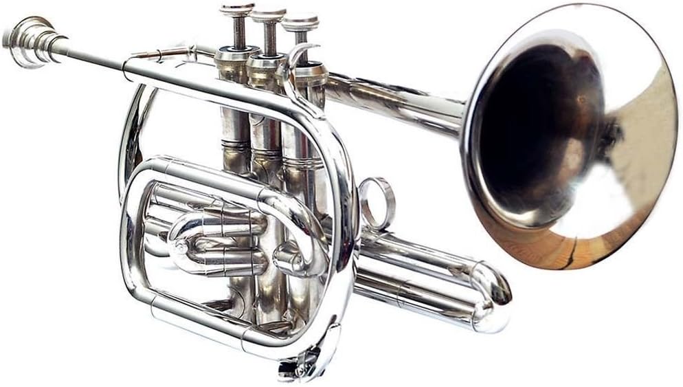 Shreyas Cornet Bb Pitch With Free Hard Case And Mouthpiece,Nickel Silver