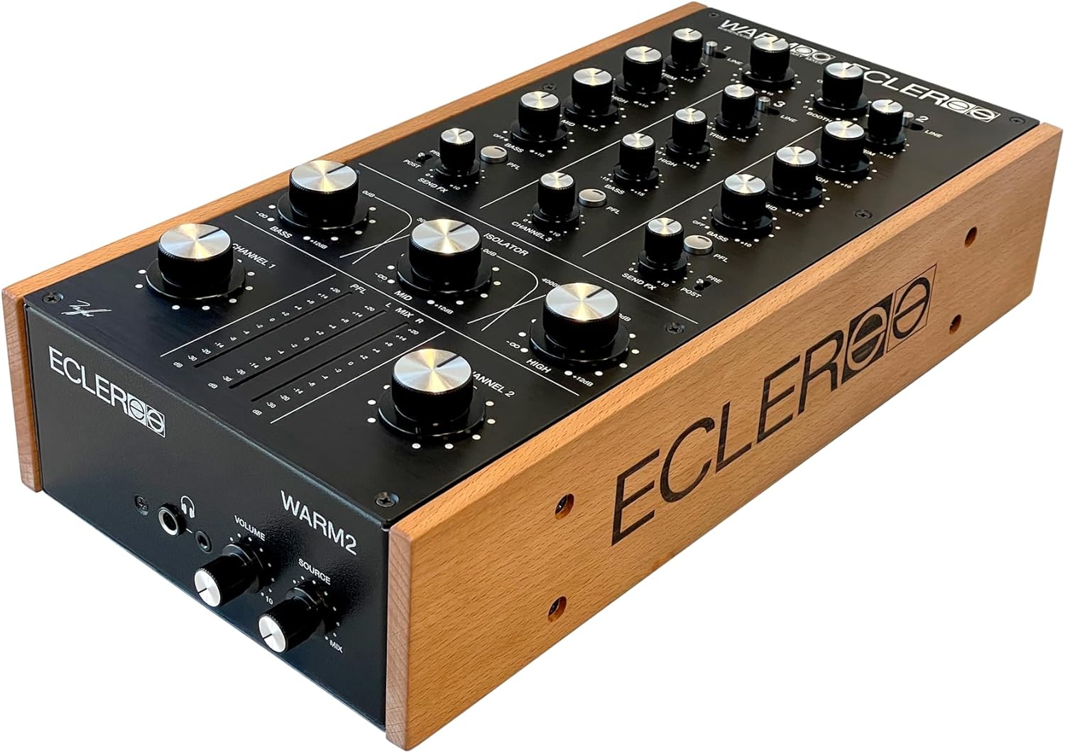 ECLER Warm2 2-Channel Rotary DJ Mixer