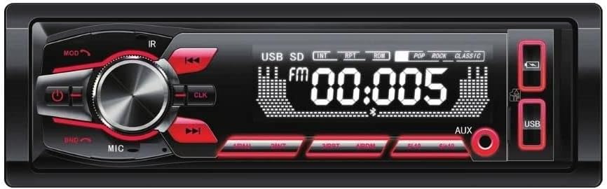 Cerwin Vega CV15BT Single Din Multimedia Receiver AM/FM with Bluetooth