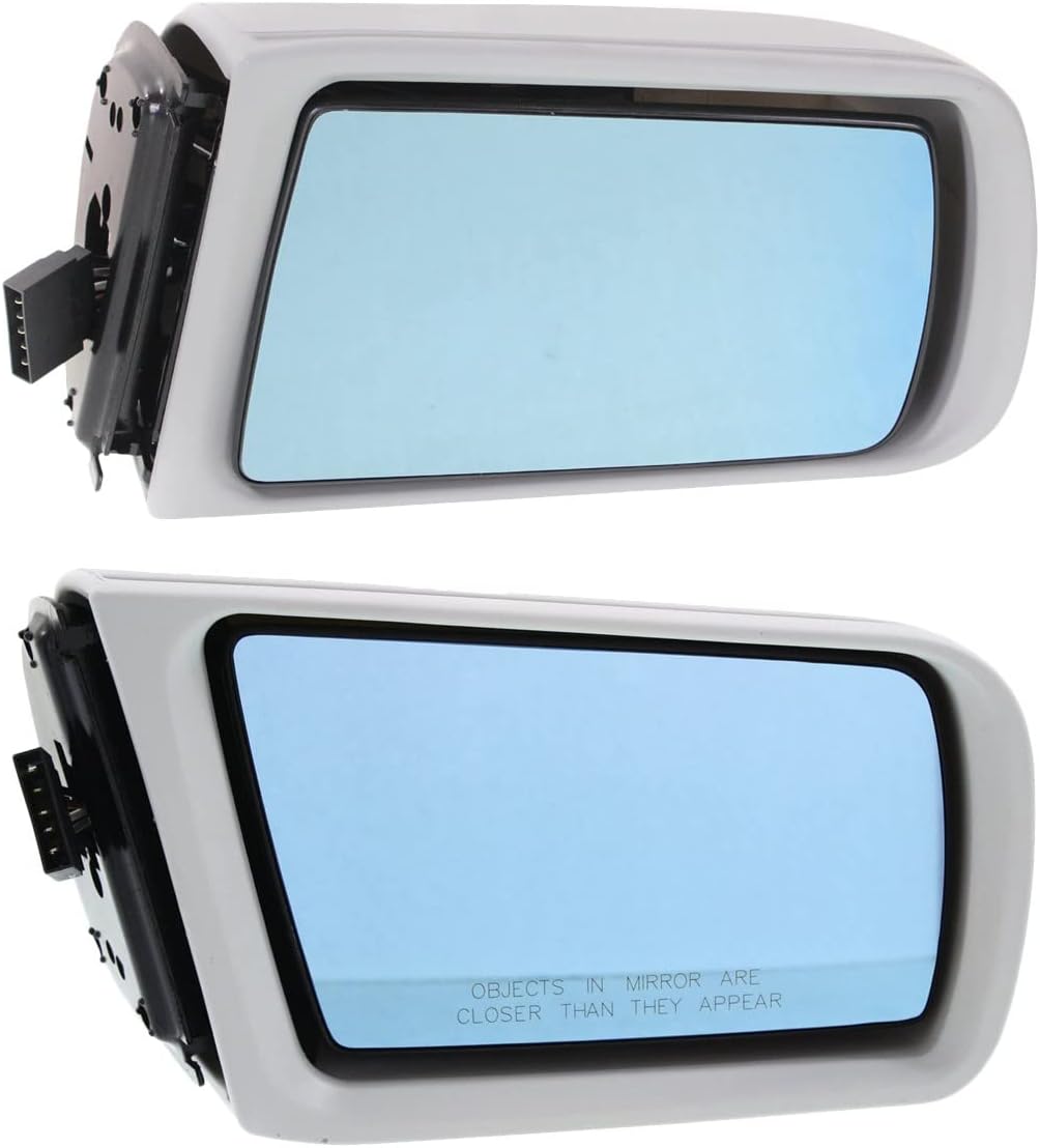 Garage-Pro Driver & Passenger Side Power Heated Mirrors for Mercedes Benz C230 1997-2000 Paintable