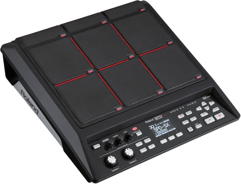 Roland Percussion Sampling Pad with 4GB Internal Memory, Black (SPD-SX)