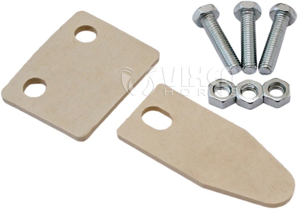 Vixen Horns Train Horn for Truck/Car. Air Horn Chrome Plated Single Trumpet. Super Loud dB. Fits 12v/24v Vehicles like Semi/Pickup/Jeep/RV/SUV VXH1164