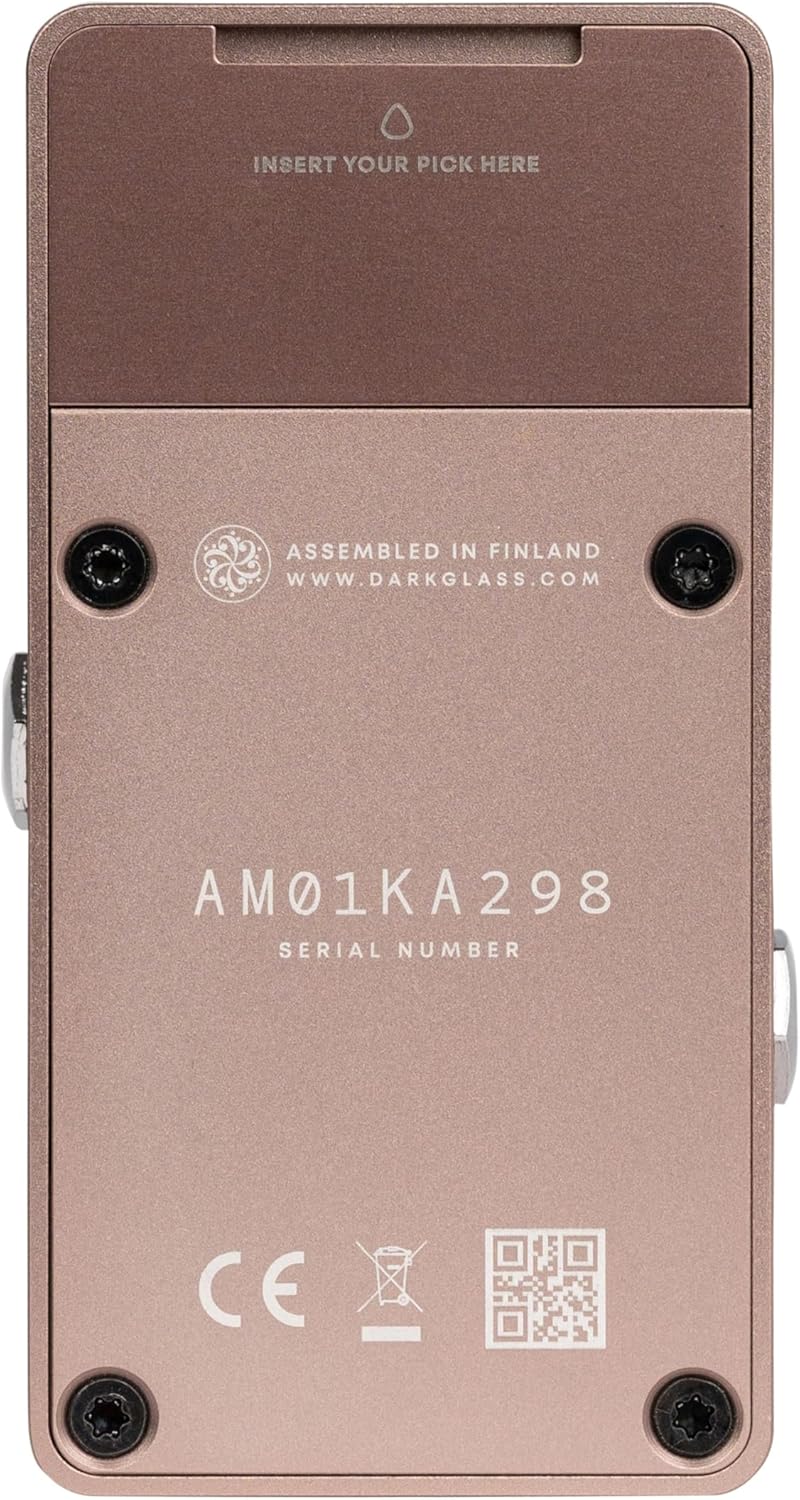 Darkglass Duality Dual Fuzz Engine Mini Pedal for Bass Guitar with Dual Fuzz Circuits, Level, Filter, and Blend