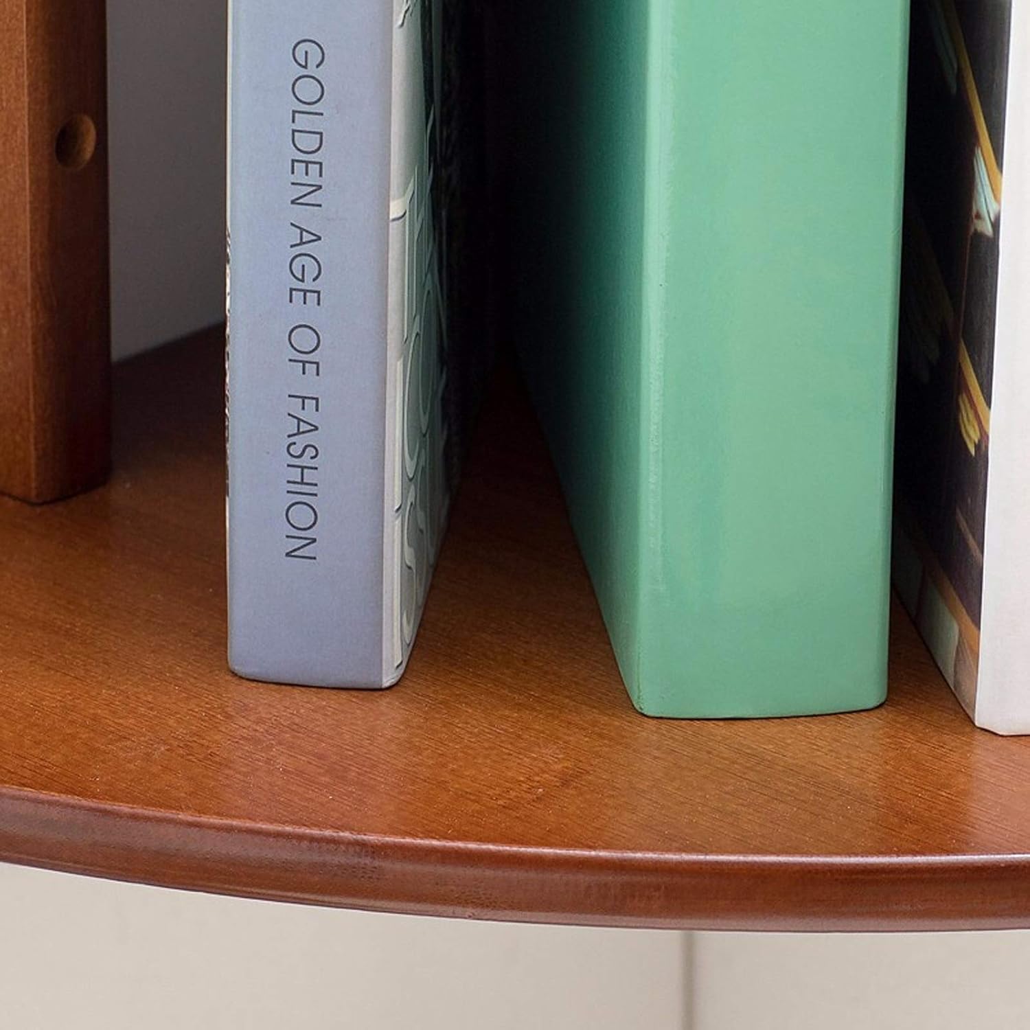 Bookshelf 2-Tier Wall Mount Corner Shelves Wall Mounted Open Book Shelf Space Saving Decorative Shelves for Home and Office Space Bookcase Storage Rack (Color : Brown)