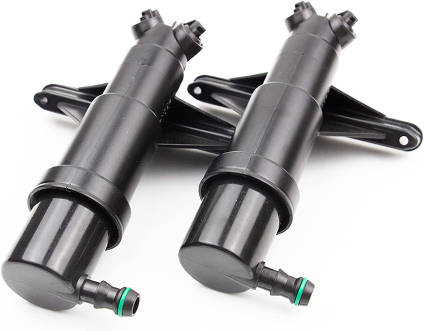 Car Headlight Washer Nozzle for E60 for E61 525I 528I 530I 535I 550I 2005-2011, 2Pc Headlight Washer Nozzle Pump 61677038415 61677038416