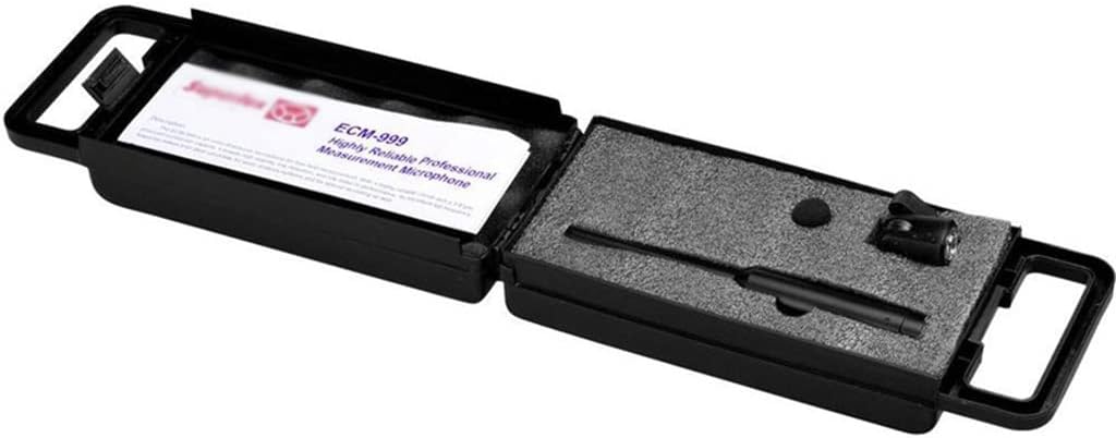 Reliable and Professional Measurement Microphone, Capacitance Test Microphone (Color : Black, Size : One Size) (Black One Size)