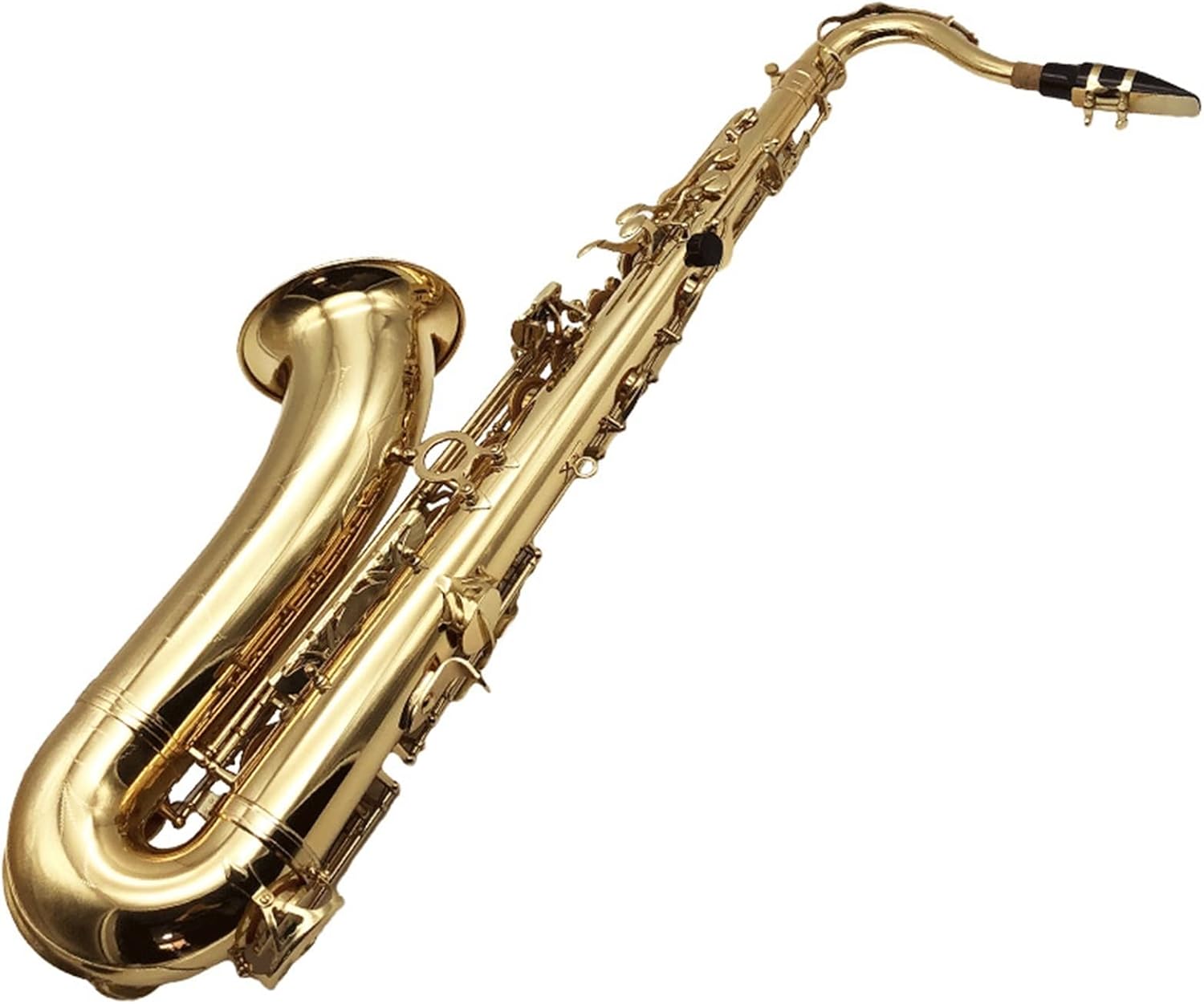 KESHUO Big B Flat Saxophone Tenor Saxophone Western Wind Instrument Beginner Level Brass Sax Beginners Kit