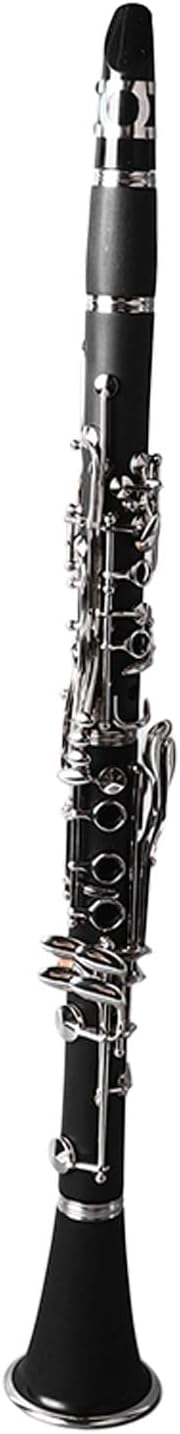 Acouto Bb Clarinet Beginners & Students Professional Clarinet with Gloves Shoulder Strap Cloth Bb Kit Band & Orchestra Musical Instruments