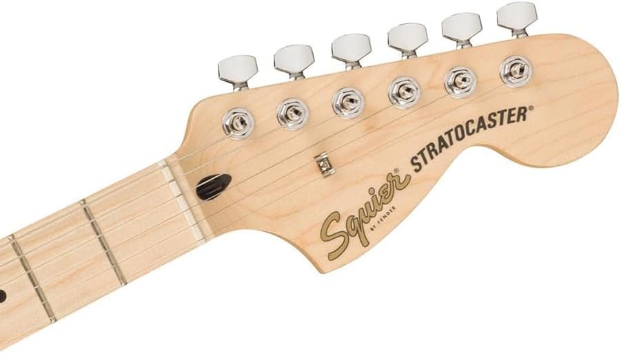 Squier Affinity Series™ Stratocaster®, Maple Fingerboard, Lake Placid Blue - 0378003502 Bundle w/ 12-Pack Guitar Pick and Liquid Audio Polishing Cloth