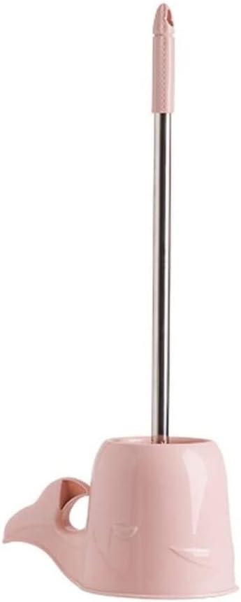 Toilet Brushes Toilet Brush and Holder Whale Toilet Brush Cleaning Brush Set Bathroom Dead Corner Brush Home Plastic Toilet Brush Holder Toilet Bowl Brush Toilet Brush Holder Toilet Brush