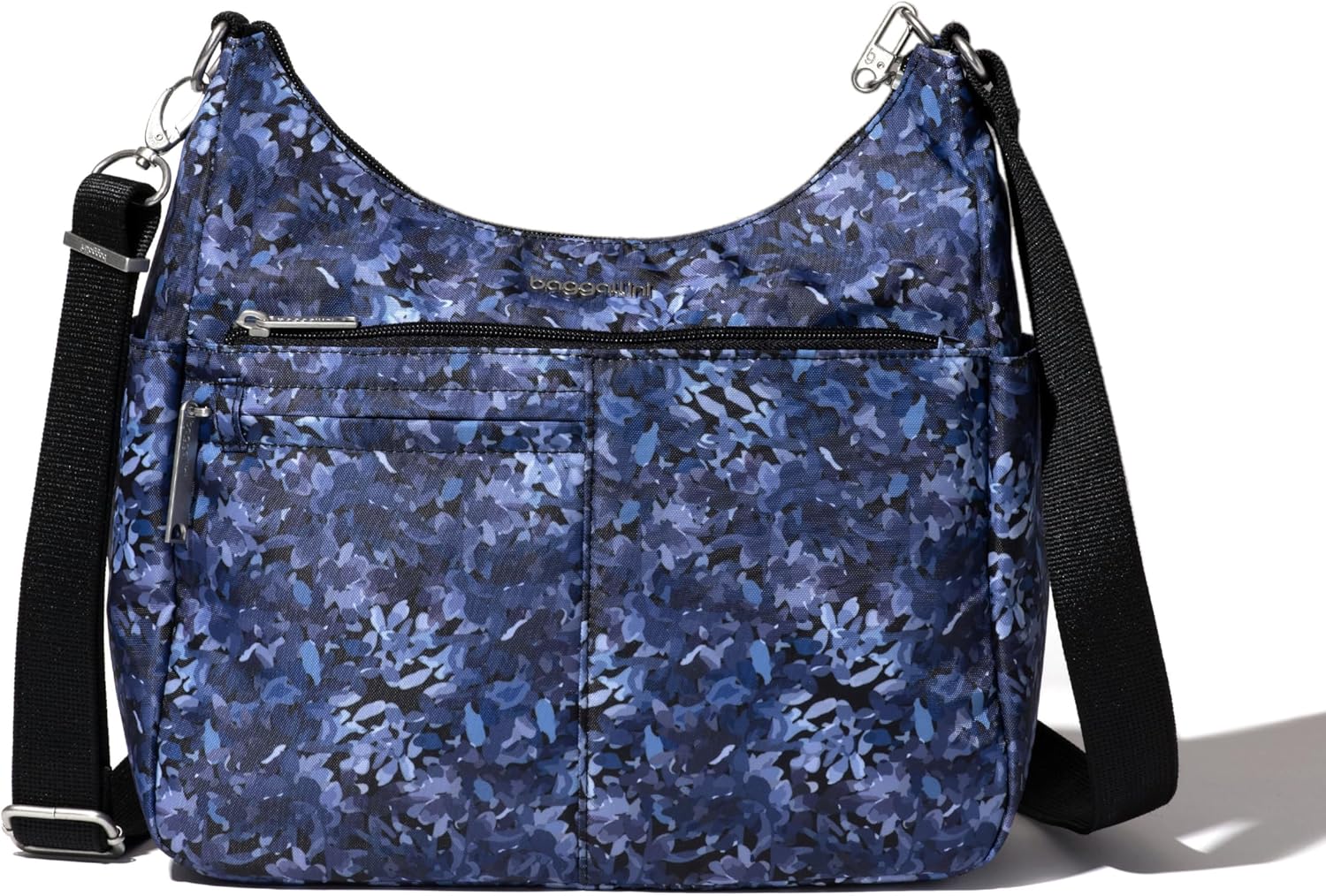 Baggallini womens Securtex Anti-theft Free Time Crossbody Bag