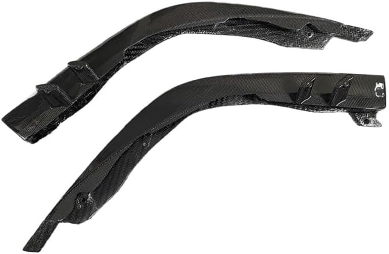 Carbon Fiber Car Front Bumper Side Spoiler Compatible for Ferrari F8 Upgrading Anti-Collision Angle Guard