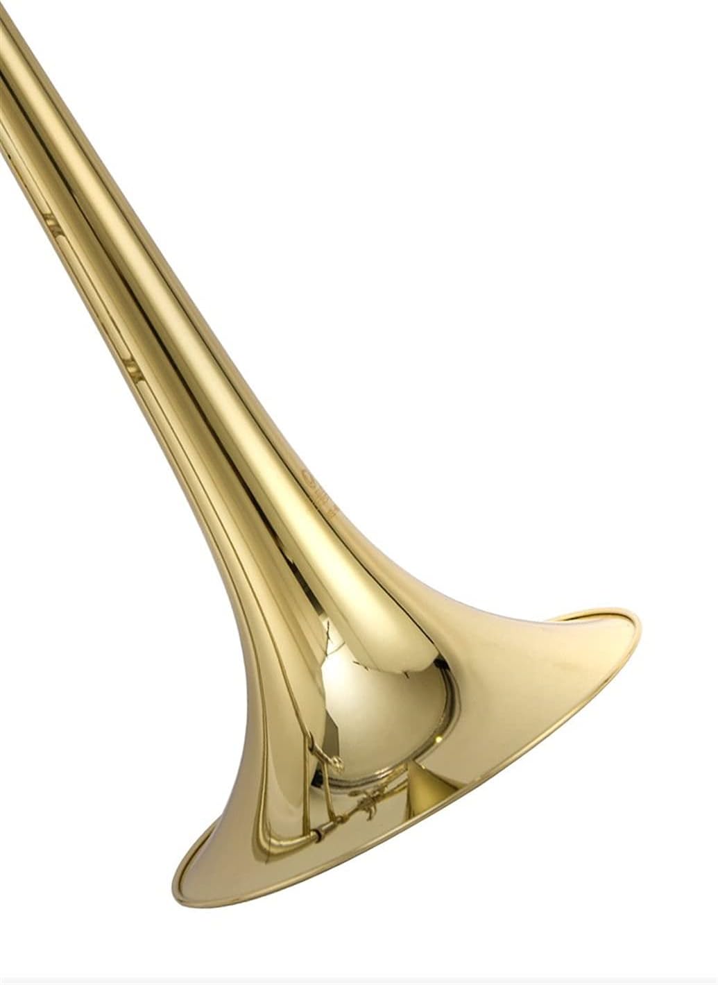 Student Trombone Tune Trombone B/F Drop Lacquer Gold Nickel-Plated Copper-Nickel Alloy Telescopic Tube Trombone Kit