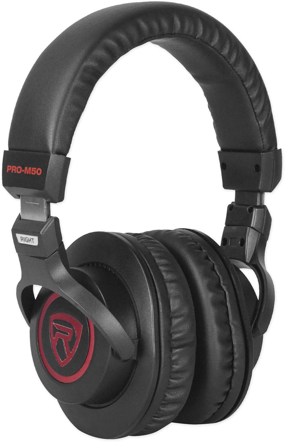 Audiosavings Bundle: Rockville PRO-M50 SR Studio Headphones+Detachable Coil Cable+Case+Extra Ear Pad Bundle with Focusrite Scarlett 2i2 4th Gen Studio Recording USB Audio Interface+Software (2 Items)
