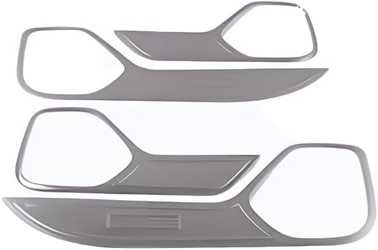 Auto Accessories Fit for Chevrolet Blazer 2023 2022 2021 2020 2019 Car Door Armor Cover (Silver) Aluminum Alloy 4 PCS