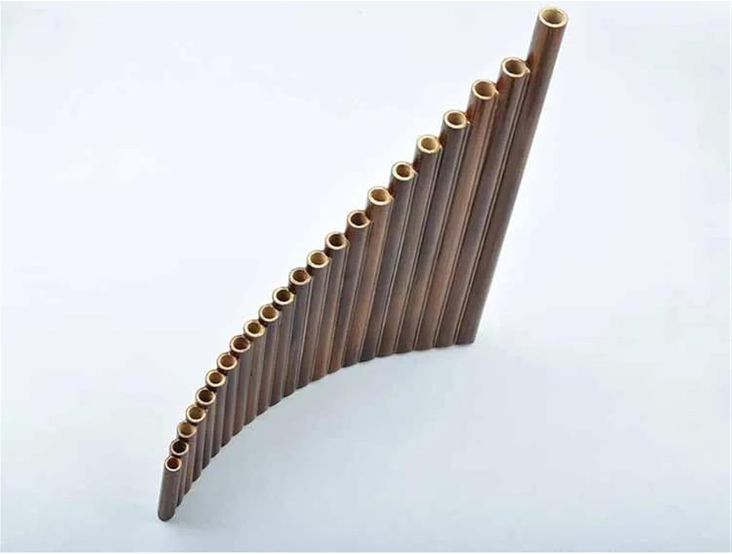 pan flute for beginners 22 Tubes Pan Blowing Flute Chinese Professional Traditional Musical Woodwind Instruments Chinese Vertical Flutes (Color : F key)