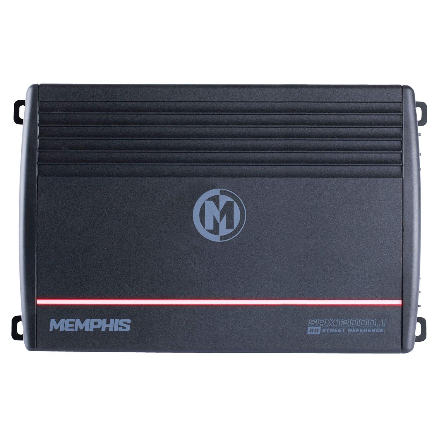 Memphis Audio SRX1200D.1 Street Reference Series Mono Subwoofer Amplifier 1200 Watts RMS x 1 at 1-Ohm
