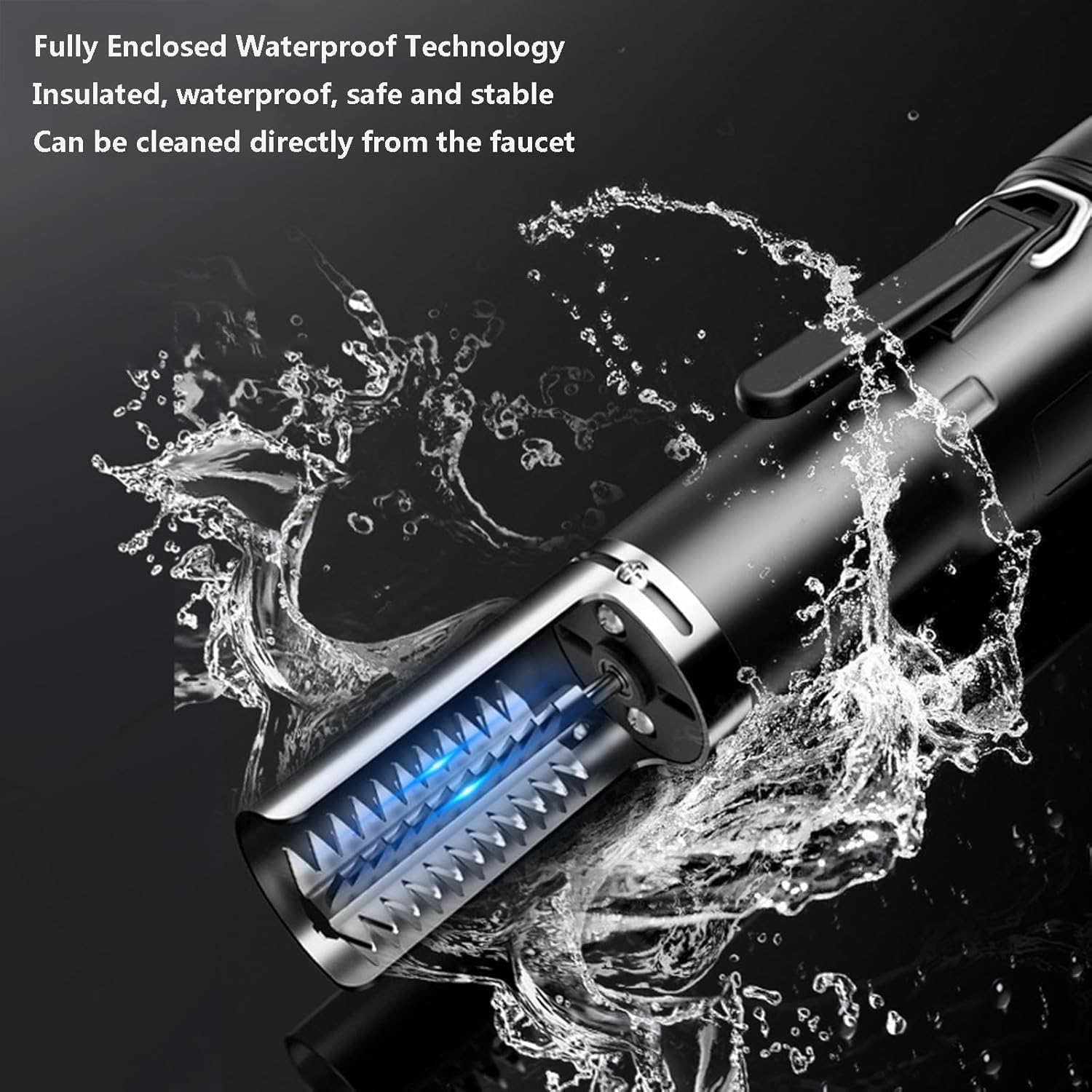 Electric Fish Scaler Remover Tumble Drum Fish Scaler Machine without Fuss Or Mess Portable Fish Scale Cleaner Remover Skinner Kit Automatic Waterproof Fish Cleaner