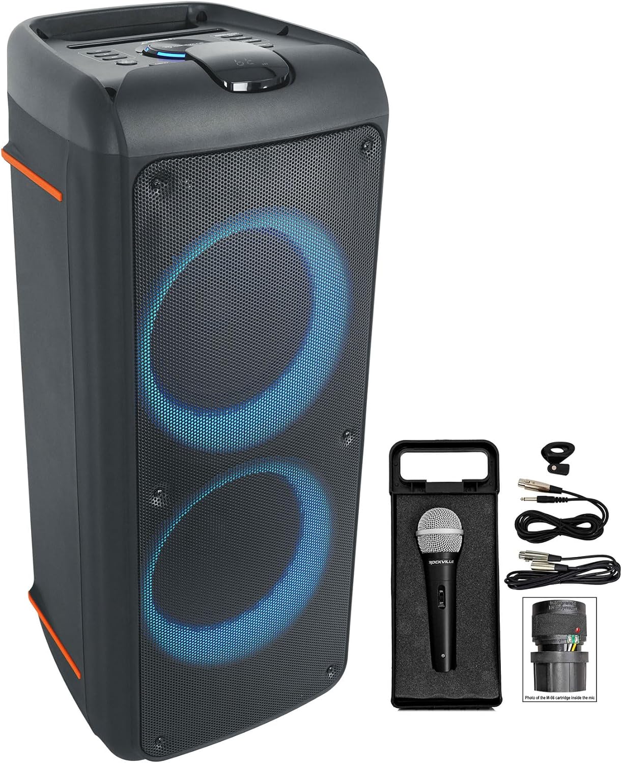 Rockville Bundle Rock Party 9 Dual 8