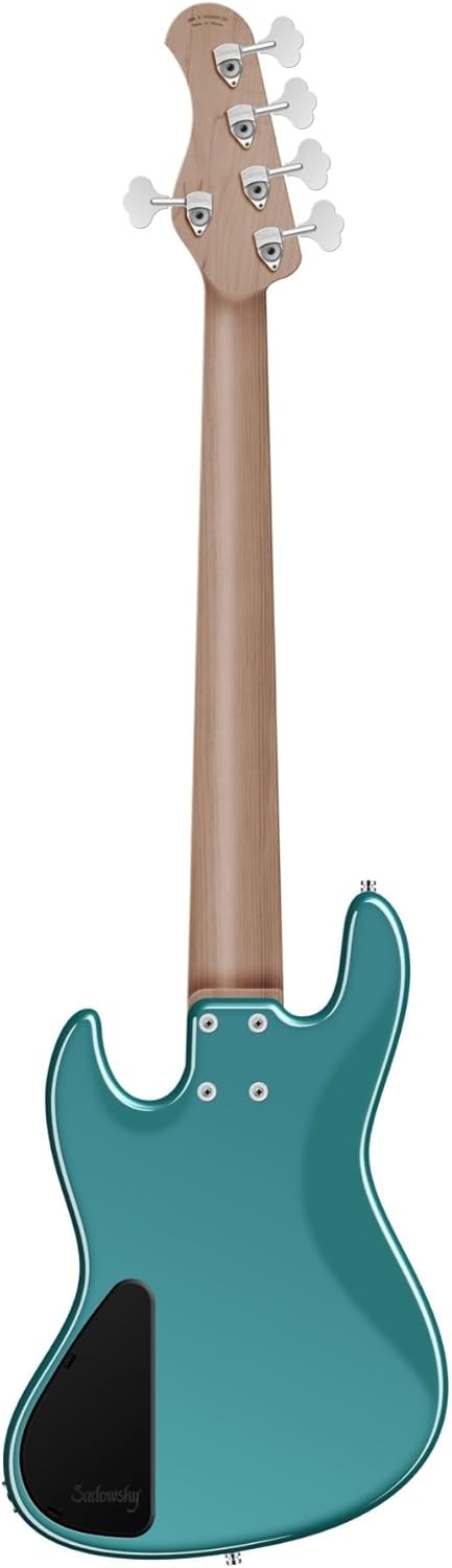 Sadowsky MetroExpress Vintage M 5-string Bass Guitar - Sage Green, Roasted Maple Fingerboard
