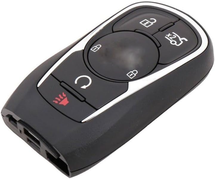 KarParts360 Compatible with Envision 2017 Keyless Entry Remote | Jet Black | with Batteries | with Alarm System Remote Control