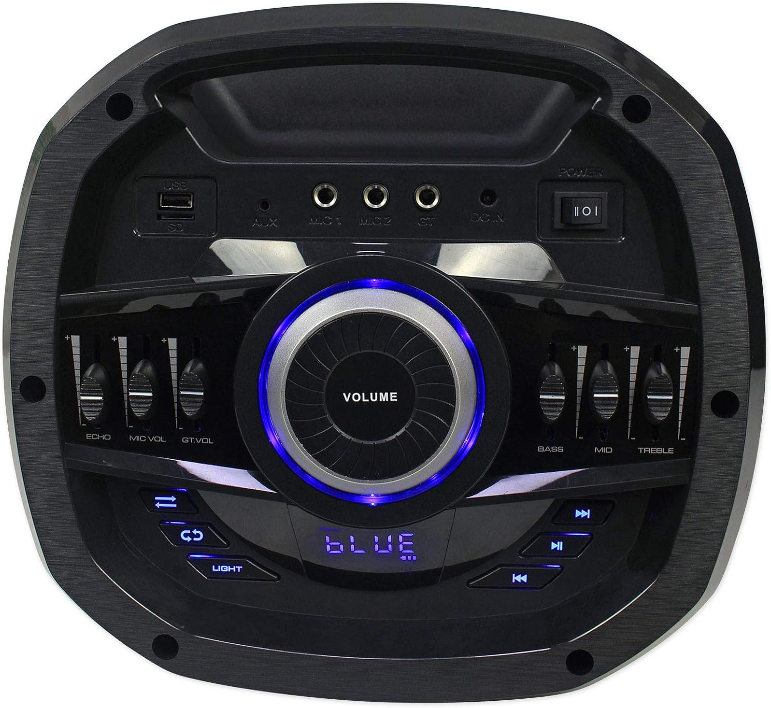 Rockville Karaoke System Bundle: Go Party X10 Dual 10