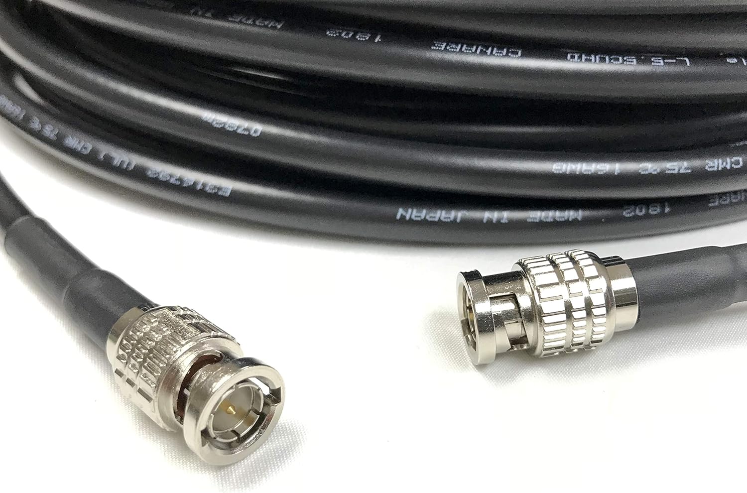 100 Foot Canare (L-5.5CUHD) 12G-SDI 4K UHD Video BNC Coax Cable sold by Custom Cable Connection