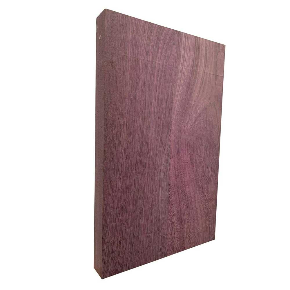 Exotic Wood Zone | Purpleheart Electric/Bass Semi Explorer Musical Guitar Body Blanks | Luither Tonewood Suppliers | 24