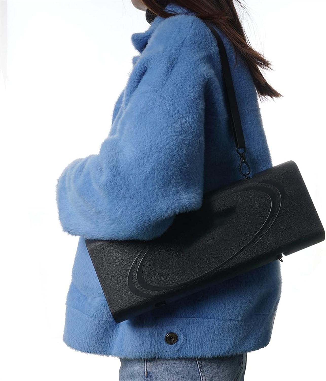 Sax Beginners Kit British Plastic Saxophone Ultra Lightweight Waterproof Plastic Children's Beginner Children's Enlightenment Instrument Wind Instrument (Color : Black Magenta)