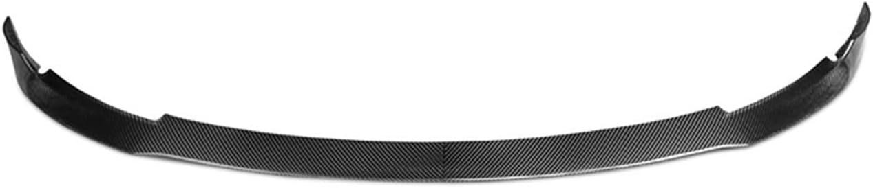 PT Style Dry Carbon Fiber Car Front Lip Compatible For Tesla Model 3 2016-2019