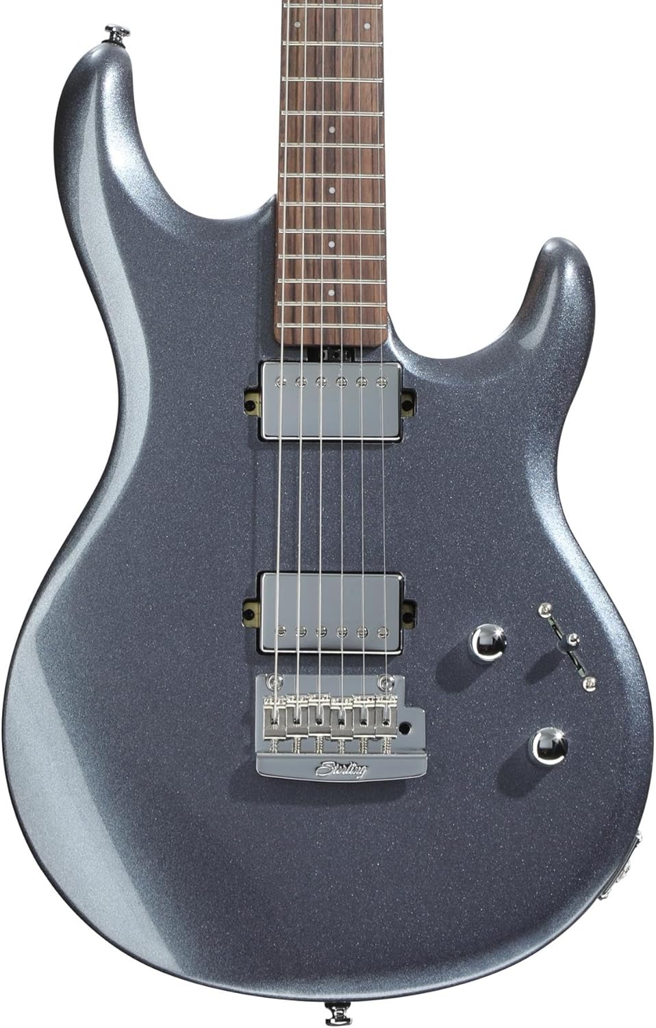 Sterling By Music Man LK100 Steve Lukather Signature Electric Guitar - Bodhi Blue, Rosewood Fingerboard