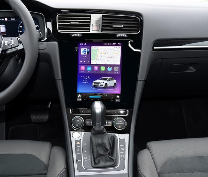 Fellostar Android 11 Car Stereo for Volkswagen Golf 7 2012-2020 Car Radio Apple Carplay Android Auto with GPS Navigation Bluetooth Multimedia Player for Vertical Screen (4+64GB)