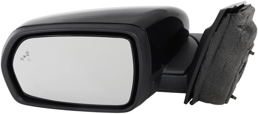 KarParts360 For Ford Edge 2018-2024 Door Mirror Driver Side | Paintable Finish | Heated | Power | Manual Folding | In-Housing Signal Light w/Blind Spot Detection In Glass | FO1320621 | JT4Z17683FA-PFM