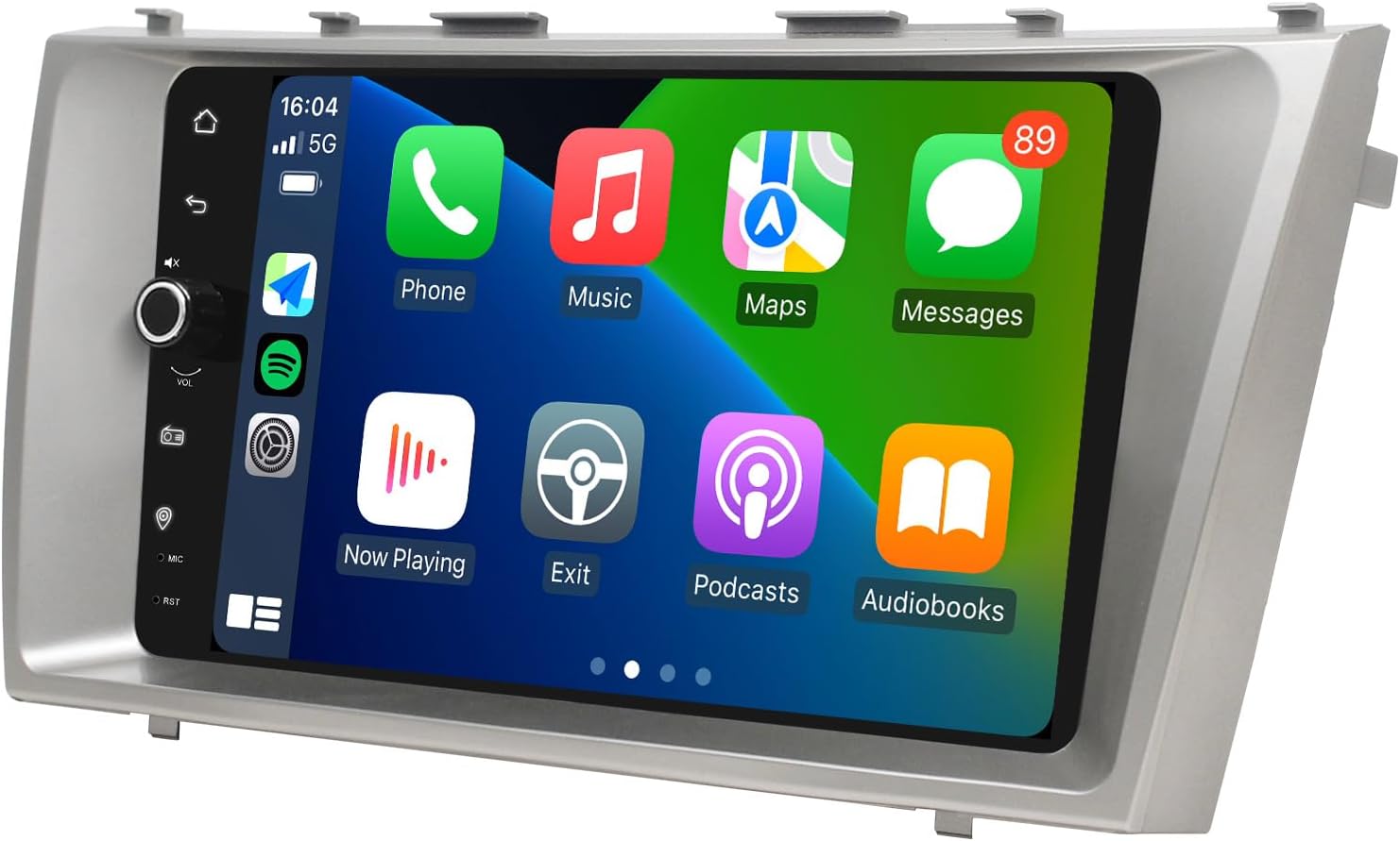 Joying Android 13 Car Radio for Toyota Camry 2007-2011, 9 Inch IPS Touch Screen Car Stereo with Wireless CarPlay & Android Auto, GPS Navigation, 5G WiFi, SWC, AM/FM Radio, 8GB+128GB(JY-TT207N8)