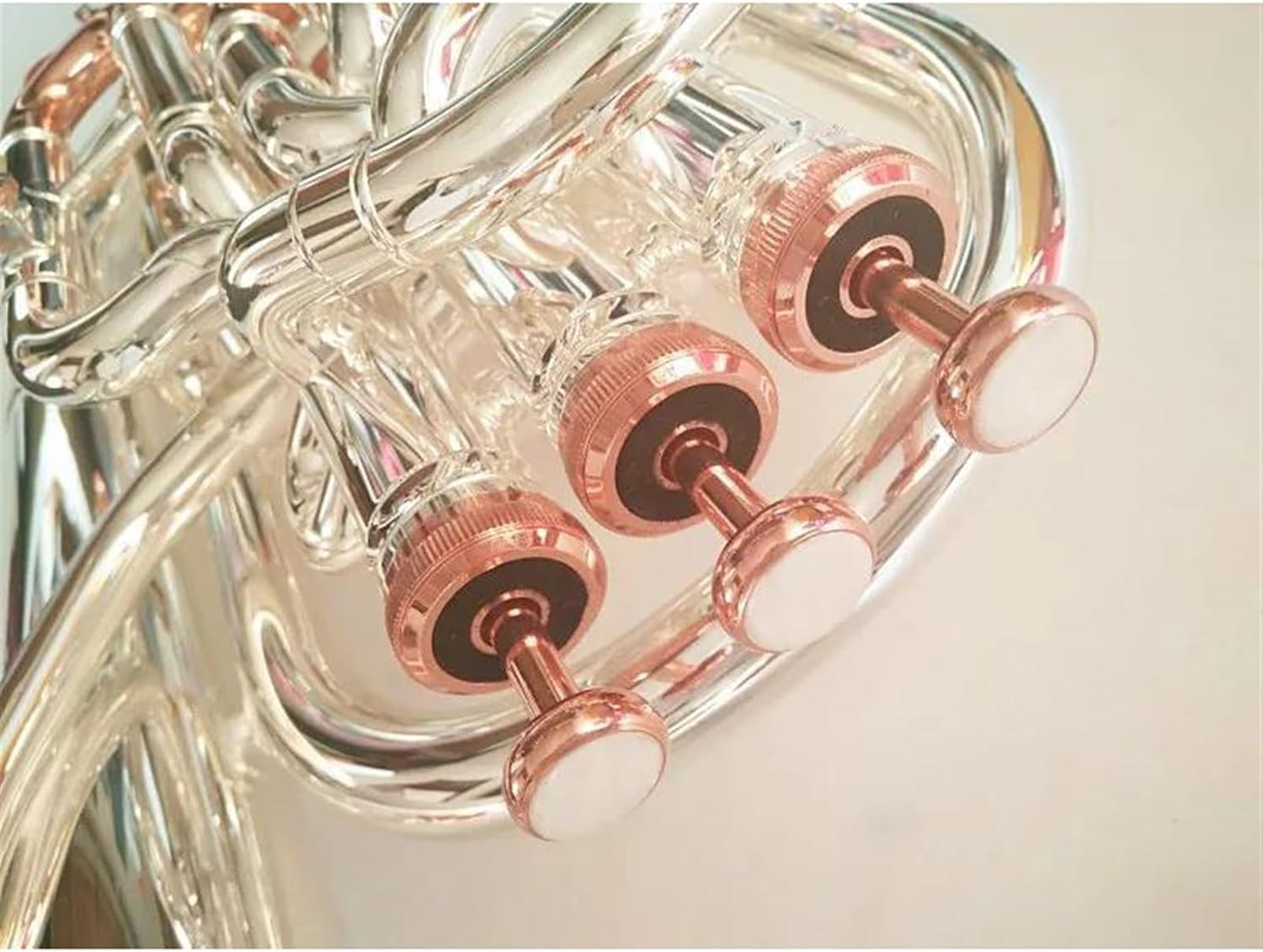 Beginner euphonium Euphonium Horn Bb Key 3+1 Piston Compensating Silver Plated With Nylon Case And Mouthpiece Instruments