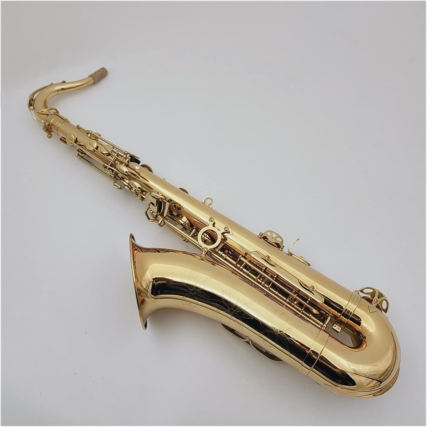 Sax Beginners Kit Tenor Saxophone Bb Tune Brass Gold Lacquer Musical Instrument with Case Accessories Wind Instrument