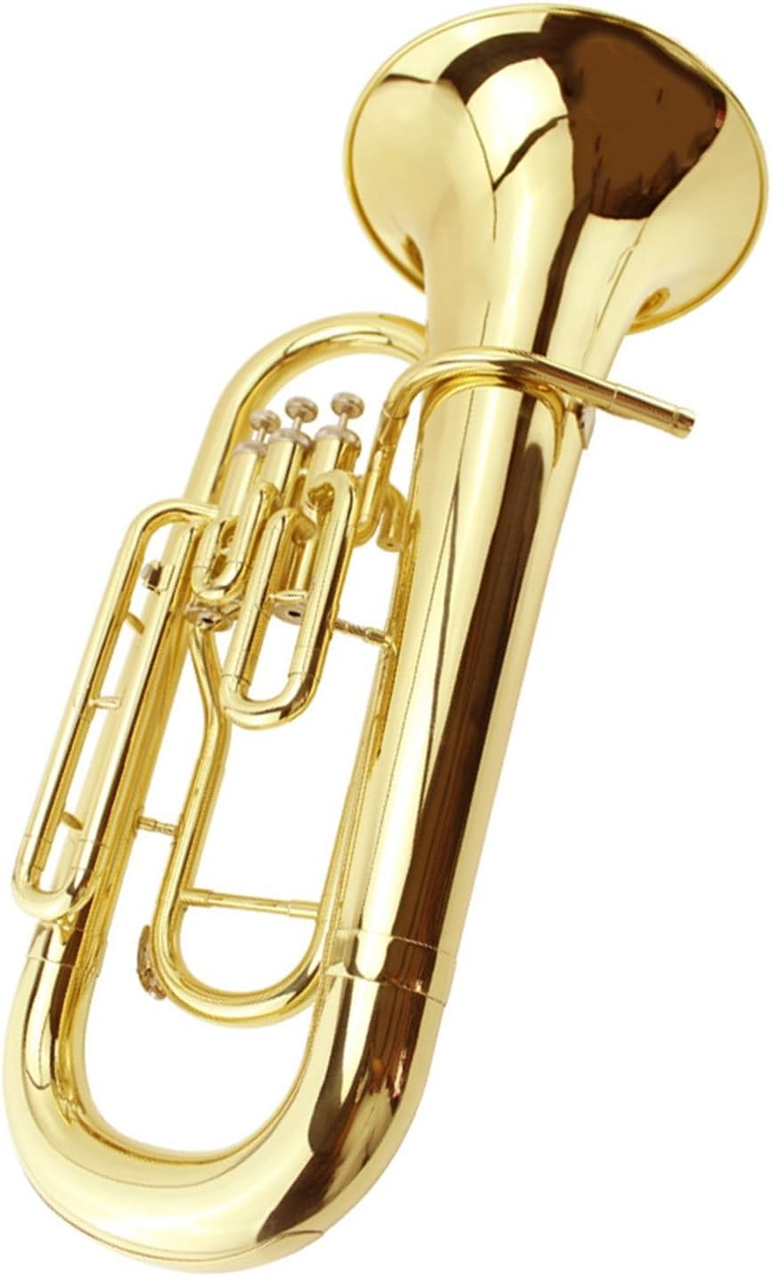 B Flat Major Euphonium Three Key Beginner Practice Instrument Euphonium All-brass Instrument