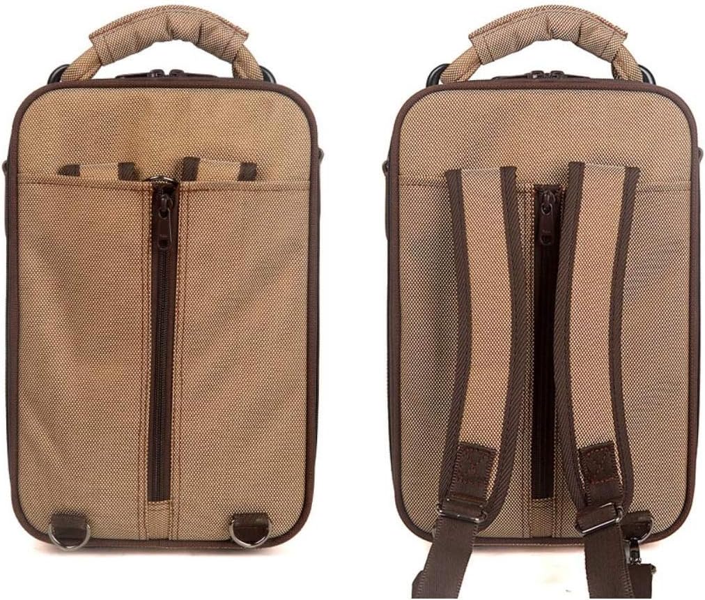 Portable OBOE Bag Waterproof Moisture-proof Double Shoulder Straps Oboe Case Fall-proof Woodwind Instrument Box Single Pack Standard Size Anti-scratch Oboe Cover (Brown Color)