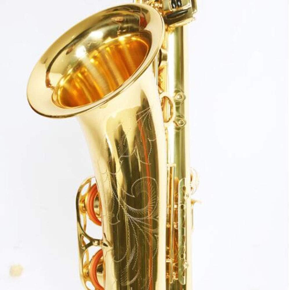 Intermediate Tenor Saxophone Saxophone Western Orchestra, B-Flat Tenor Saxophone Wind Instrument for Beginners to Play Musical Instruments Stylish