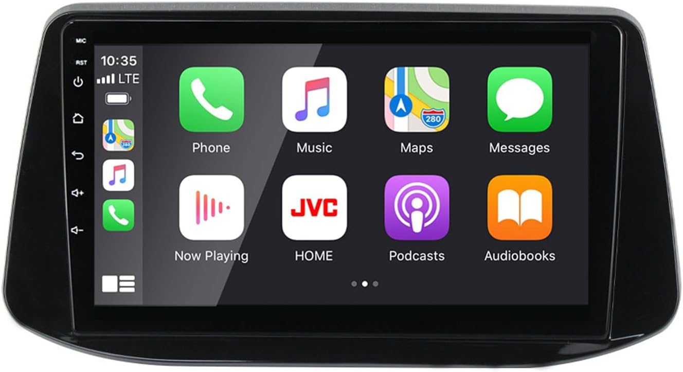 1DIN Car Stereo for Android 12 Car Radio with Wireless CarPlay 9