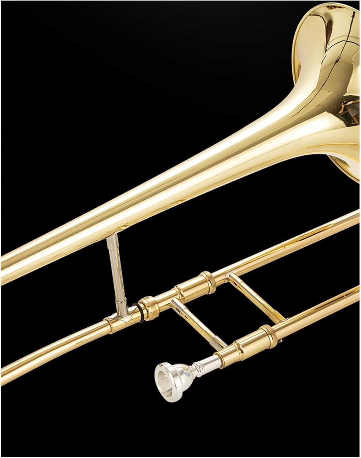 TSTS The Tenor Trombone in B Flat is Suitable for Beginner Band School Performance Beginner Trombone