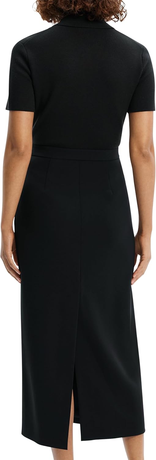 Theory Women's Military Midi Dress