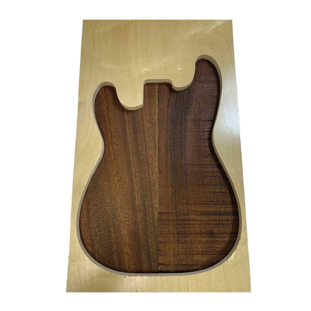 Exotic Wood Zone's Sapele Electric/Bass Musical Guitar | Luthier Tonewood Body Blanks | 21