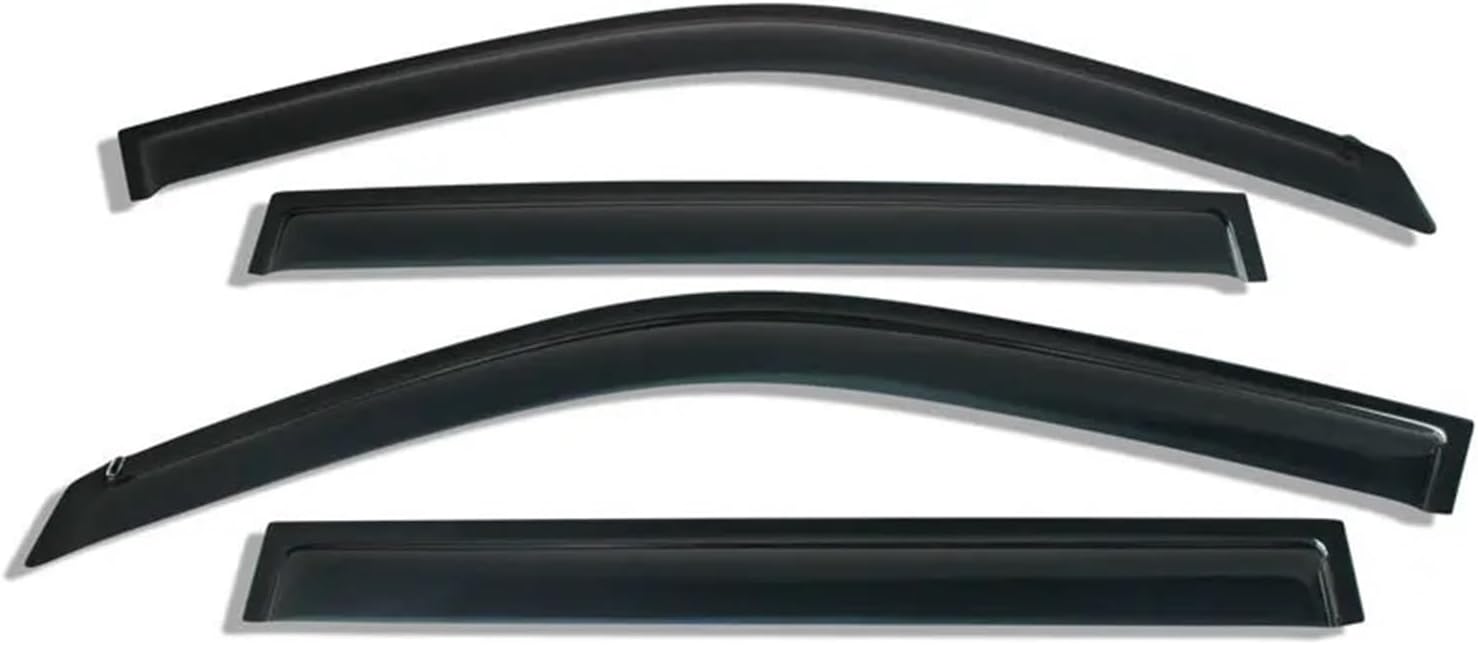 Car Window Deflector Compatible for Nissan Rogue X-Trail T30 2001 2002 2003 2004 2005 2006 2007 Window Visor WeatherShield Cover Protection