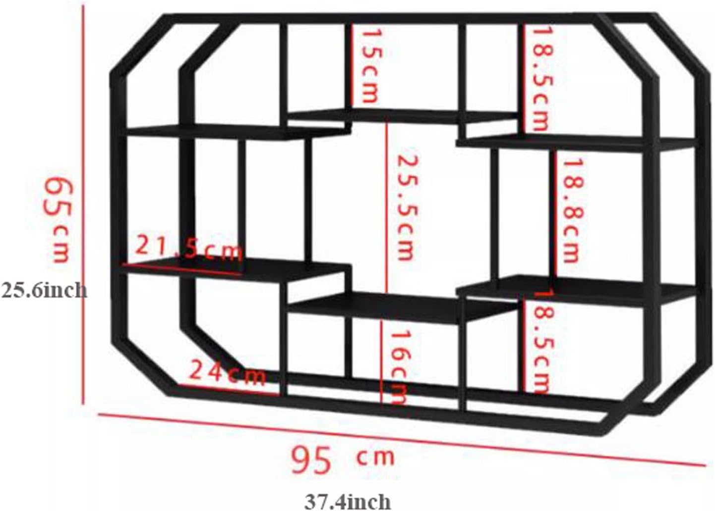Floating Wall Shelves Metal Floating Shelves Wall Mounted, Circle Wall Shelf Round Wall Mount Display Organizer Holder Rack, Accent Decor for Bedrooms, Bathrooms, Kitchens, Living Rooms & Halls Shelvi
